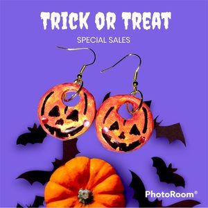 Handmade resin earrings